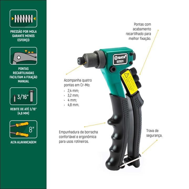 SATA, High Leverage Riveter 8 - Image 4