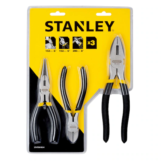 Stanley, 3 pieces Set Stanley® Plier - 200mm
