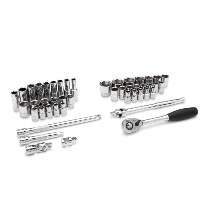 SATA, 46PC 1/2 DR. SOCKET SET MM/SAE - Image 8