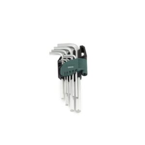 SATA, 9 Pc. Metric Long Hex Key Set (1.5 - 10 mm)