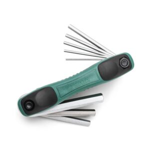 SATA, 8 Pc. Metric Hex Key Fold-Up Set (1.5 - 8 mm