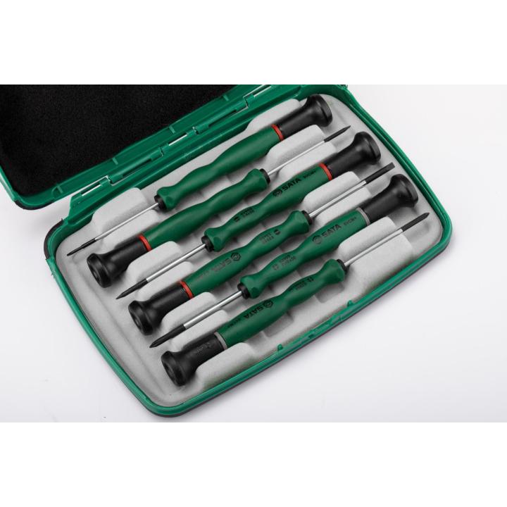 SATA, 6 Pc. Precision Combination Screwdriver Set - Image 4