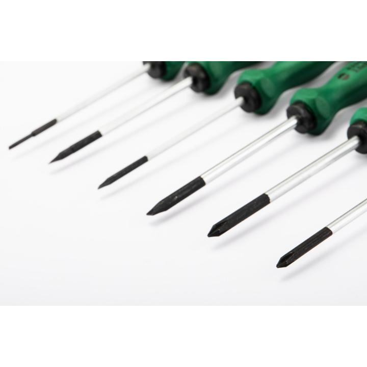 SATA, 6 Pc. Precision Combination Screwdriver Set - Image 2
