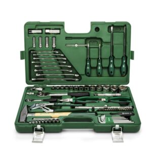 SATA, 80 Pc. 1/4” and 1/2” Metric Tool Set