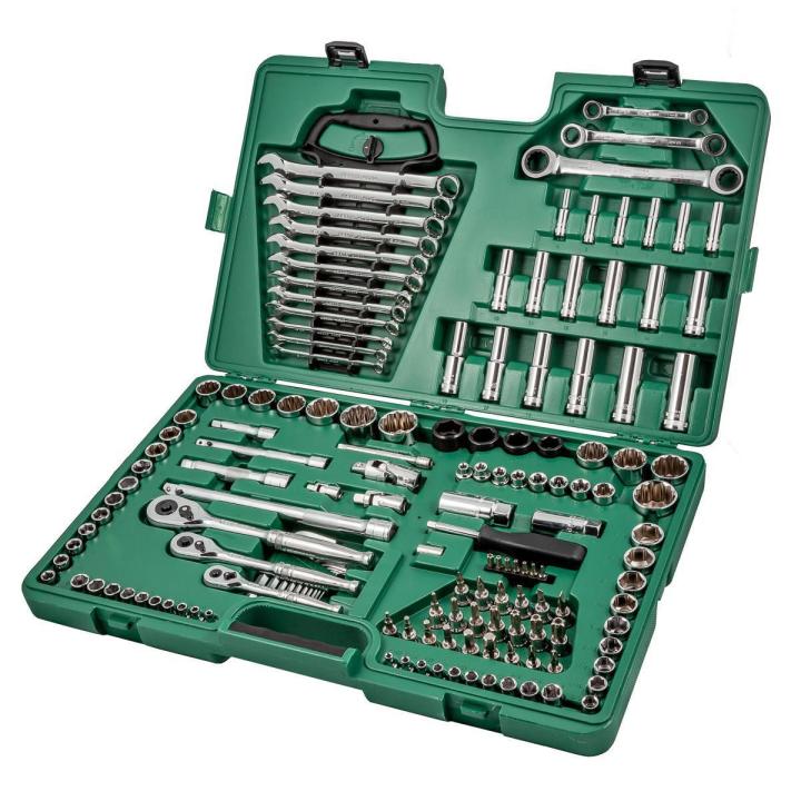 SATA, 150PCS SOCKET WRENCH SET SATA MM/SAE