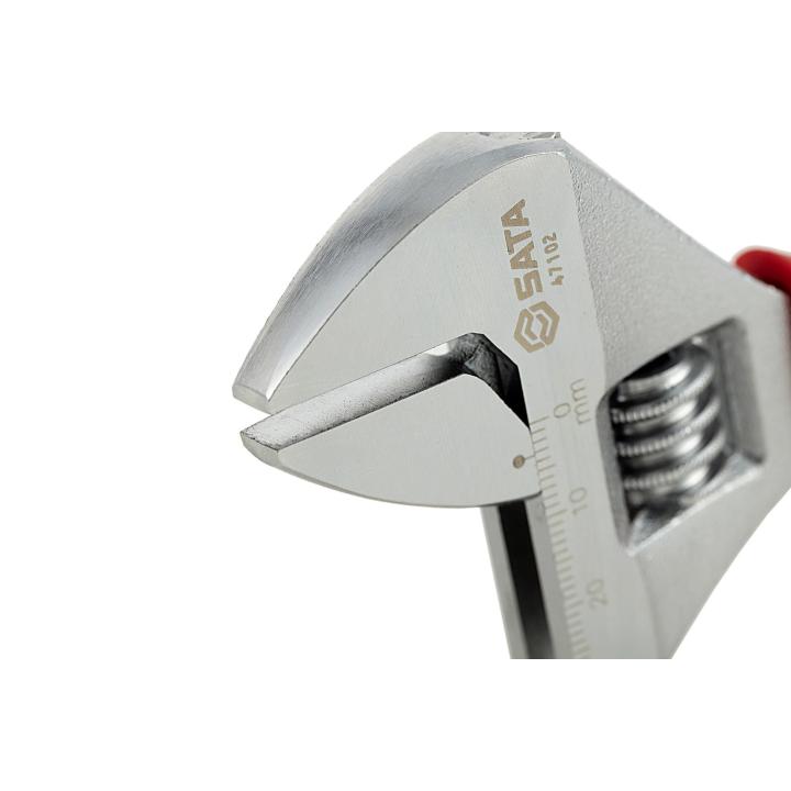 SATA, VDE INSULATED ADJUSTABLE WRENCH 8" - Image 2