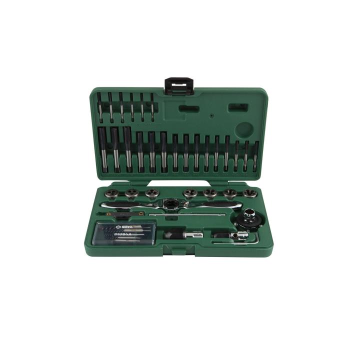 SATA, 40PC. HSS COARSE THREAD TAP & DIE SET - Image 4