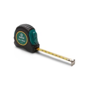 SATA, Rubber Grip Tape Measure Metric/SAE Scale 3m/10ft x 16mm