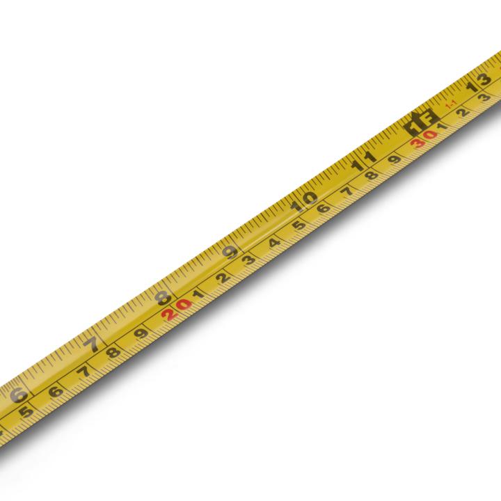 SATA, Rubber Grip Tape Measure Metric/SAE Scale 8m/26ft x 25mm - Image 3