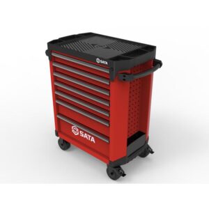 SATA, 7 Drawer Roller Cabinet - Pro - RED