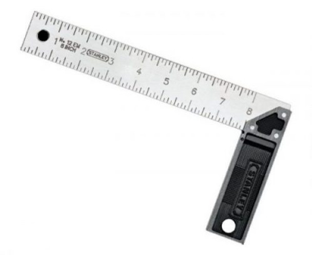 Stanley, Stanley ® Squares, Try Square Cast  Zinc Handle, 250mm